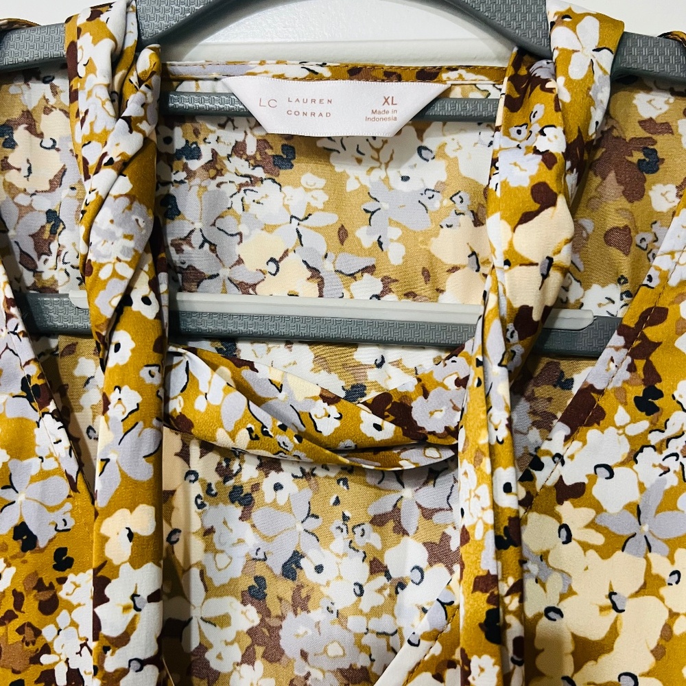 Floral midi dress